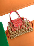 Goyard GY8112 Sac Aligre PM Mesh Bag Red