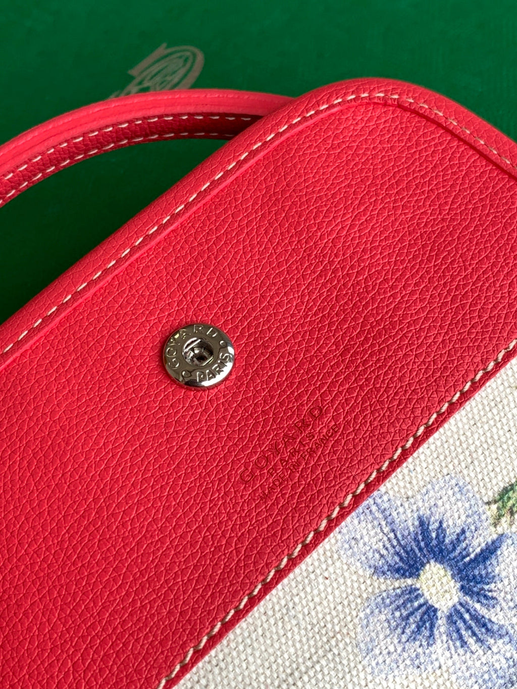 Goyard GY8112 Sac Aligre PM Mesh Bag Red