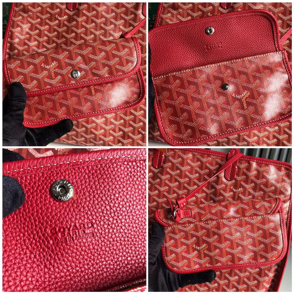 Goyard HARDY2PMLTY07CG07P Hardy PM Bag Red