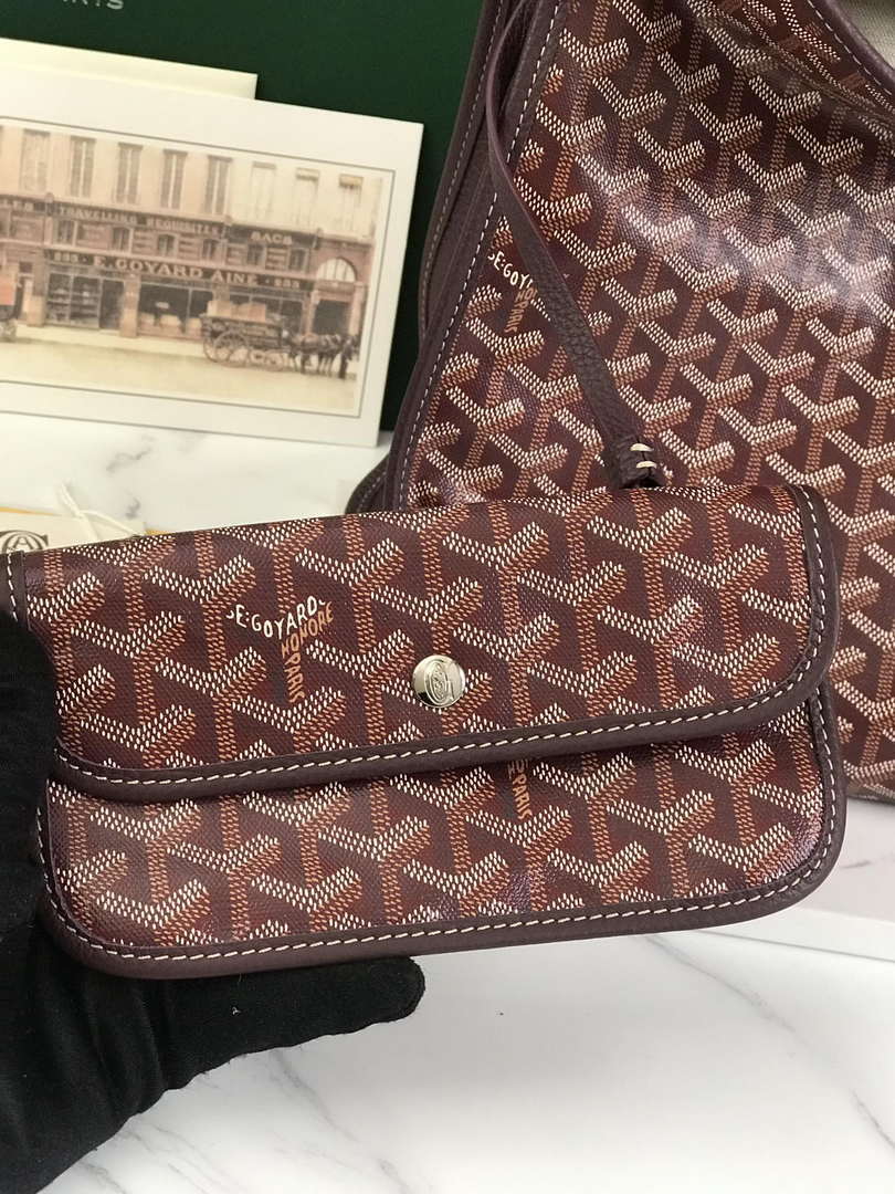 Goyard HARDY2PMLTY07CG07P Hardy PM Bag Wine Red