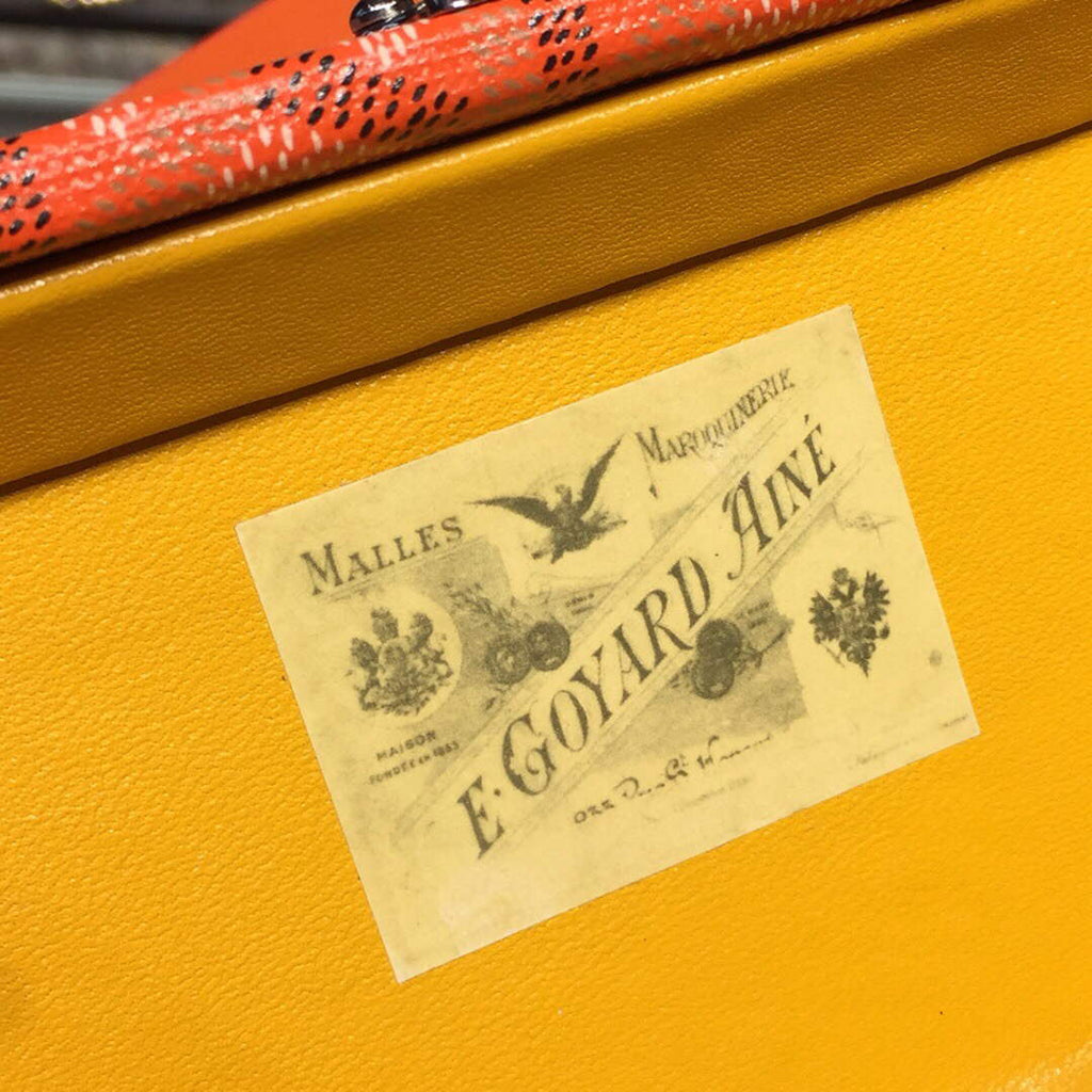 Goyard MINA08PMLTY01CL01P Minaudi¨¨re Trunk Bag Orange