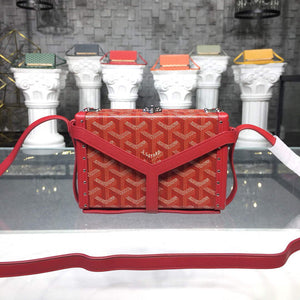 Goyard MINA08PMLTY01CL01P Minaudi¨¨re Trunk Bag Red - Default Title - View 1