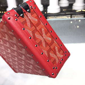 Goyard MINA08PMLTY01CL01P Minaudi¨¨re Trunk Bag Red - Default Title - View 6