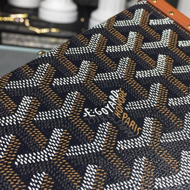 Goyard MINA08PMLTY01CL01P Minaudi¨¨re Trunk Bag Brown