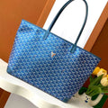 Goyard MMLTY01CL03P Artois MM Bag Pearly Blue - Default Title - View 1