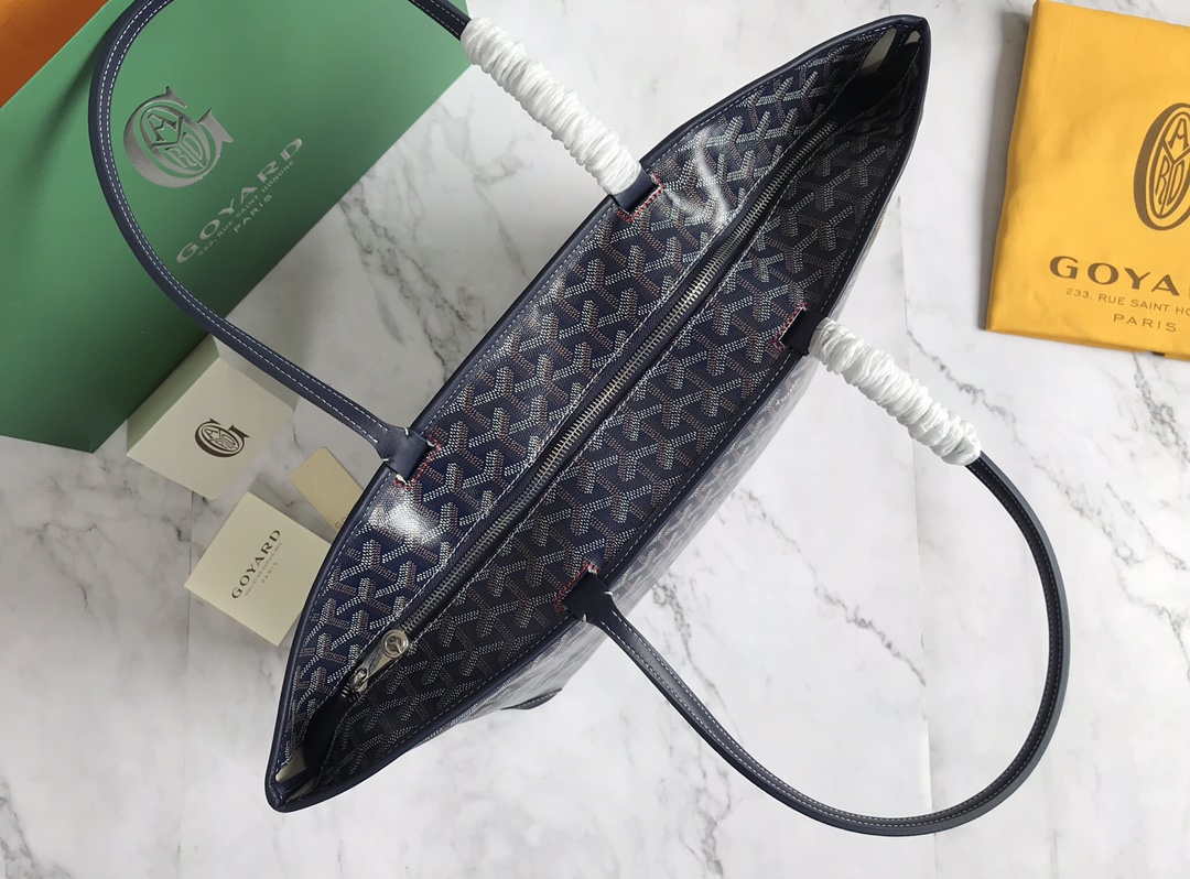 Goyard MMLTY01CL03P Artois MM Bag Navy Blue - Default Title - View 6