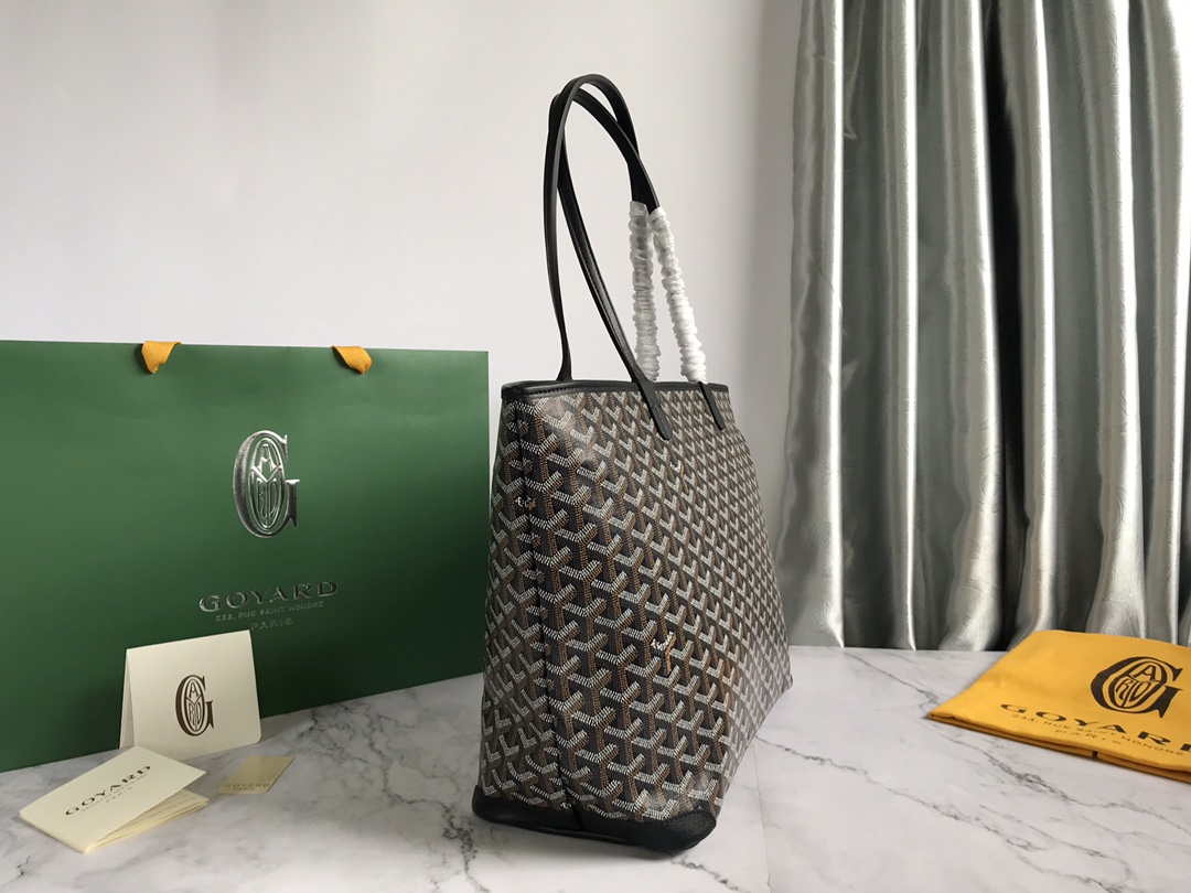 Goyard MMLTY01CL03P Artois MM Bag Black with Brown - Default Title - View 2