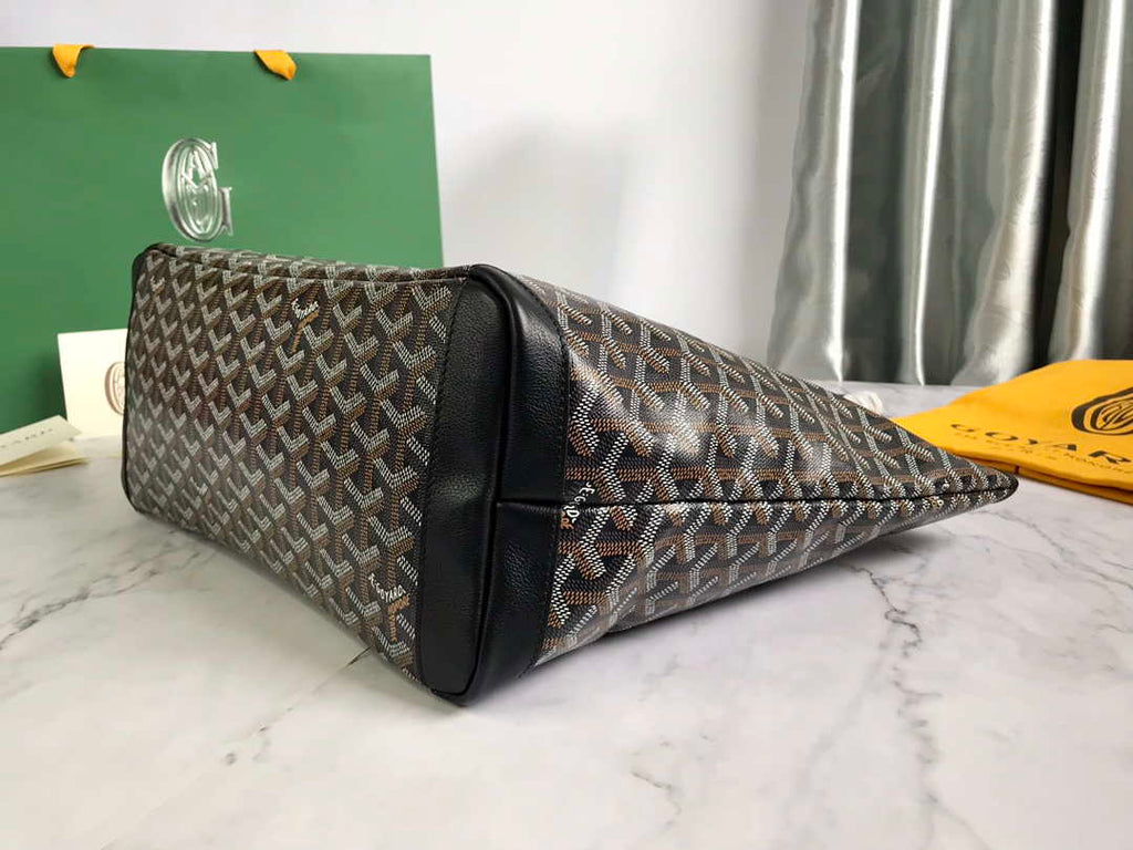 Goyard MMLTY01CL03P Artois MM Bag Black with Brown