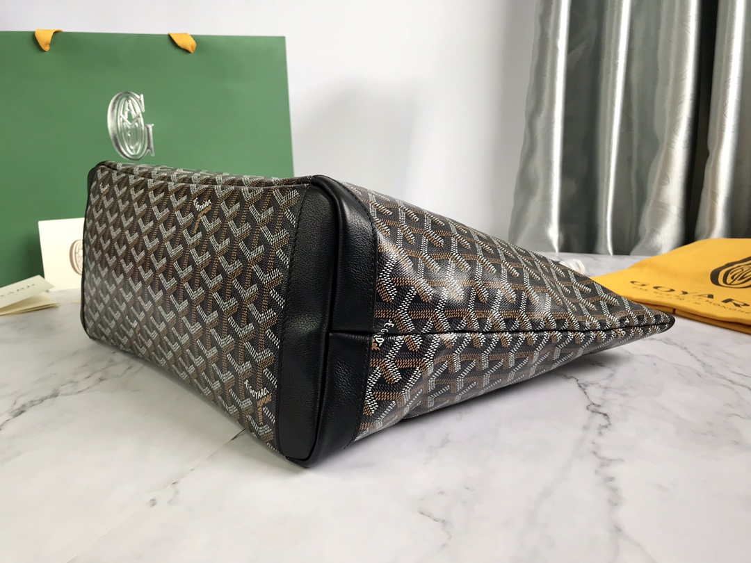 Goyard MMLTY01CL03P Artois MM Bag Black with Brown - Default Title - View 4