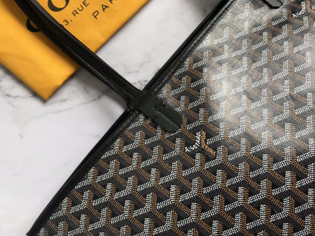 Goyard MMLTY01CL03P Artois MM Bag Black with Brown - Default Title - View 5