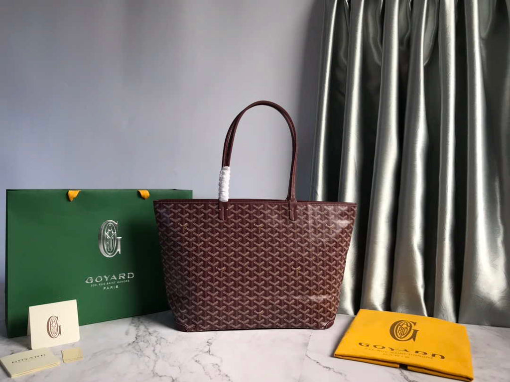 Goyard MMLTY01CL03P Artois MM Bag Wine Red