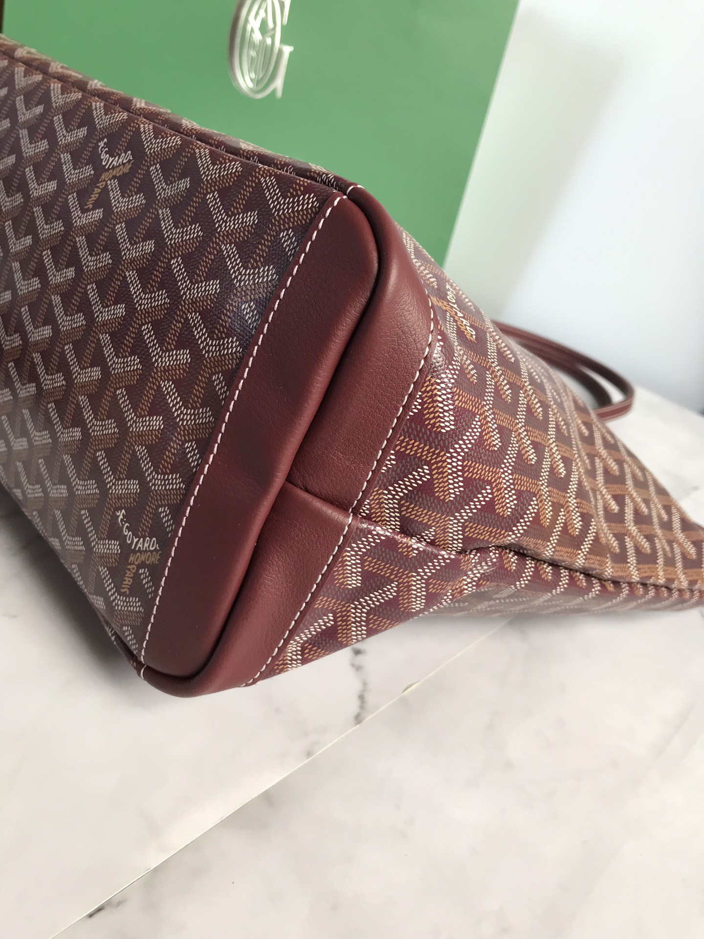 Goyard MMLTY01CL03P Artois MM Bag Wine Red - Default Title - View 9