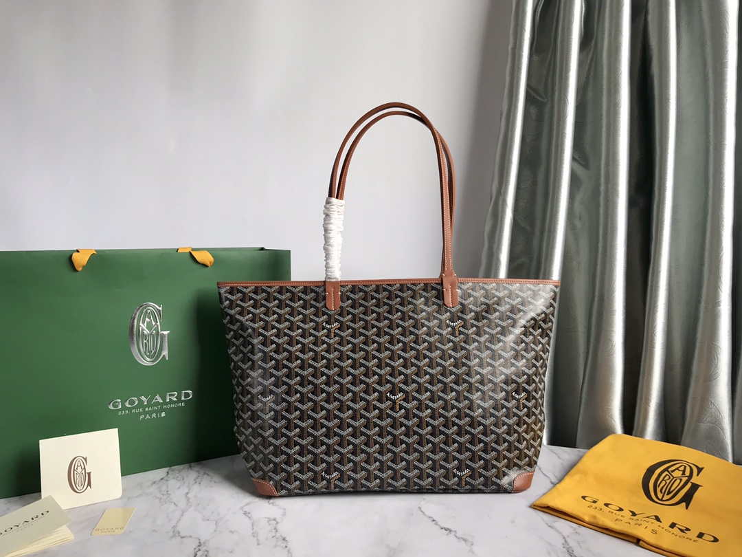 Goyard MMLTY01CL03P Artois MM Bag Brown Black - Default Title - View 1