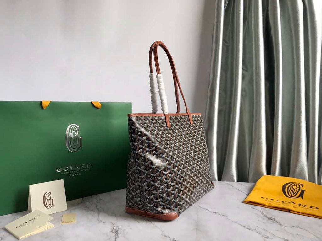 Goyard MMLTY01CL03P Artois MM Bag Brown Black