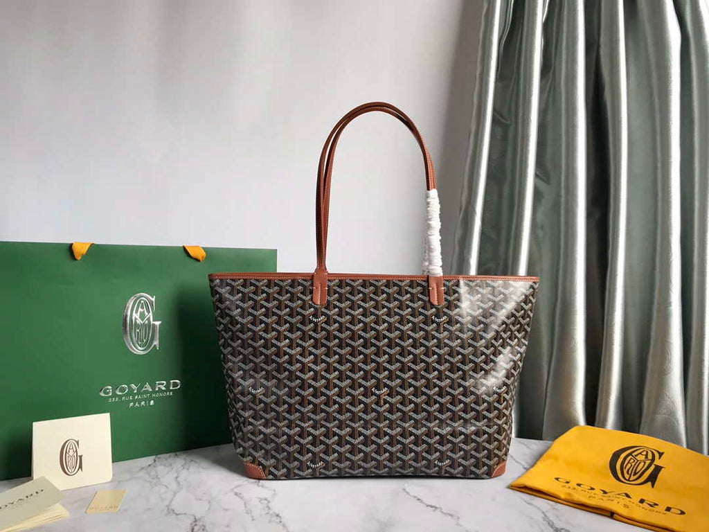 Goyard MMLTY01CL03P Artois MM Bag Brown Black
