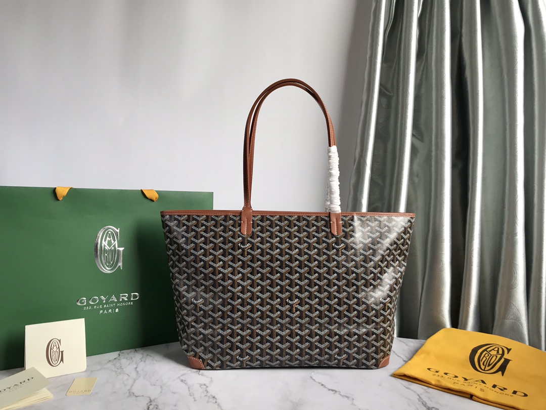 Goyard MMLTY01CL03P Artois MM Bag Brown Black