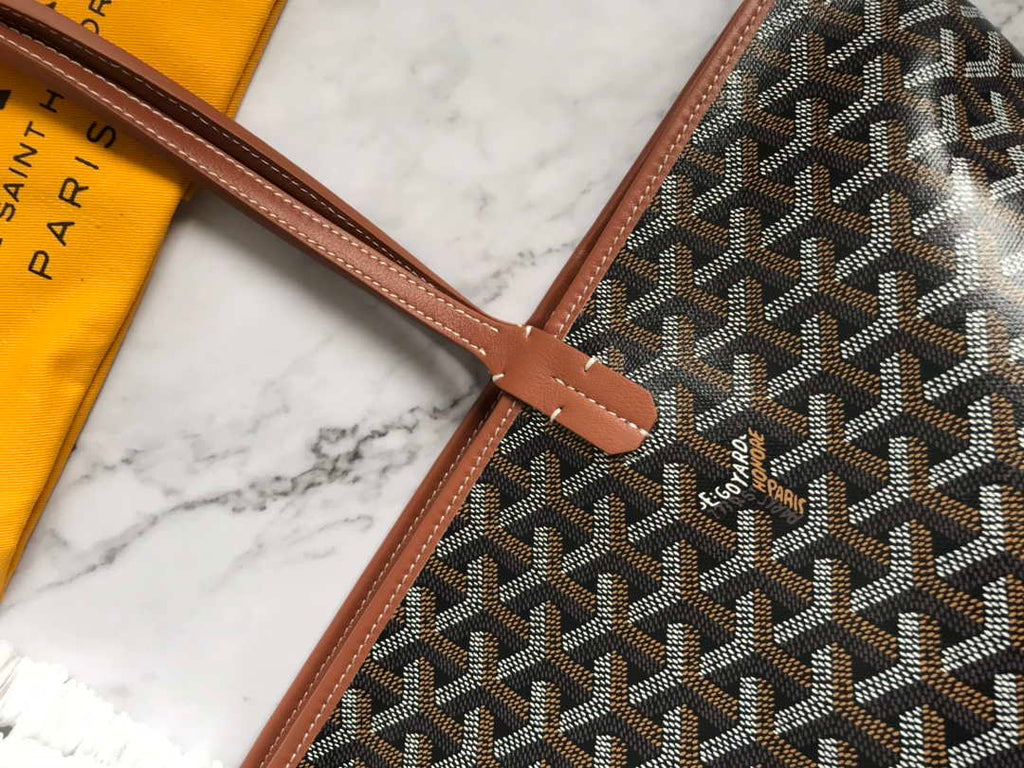 Goyard MMLTY01CL03P Artois MM Bag Brown Black