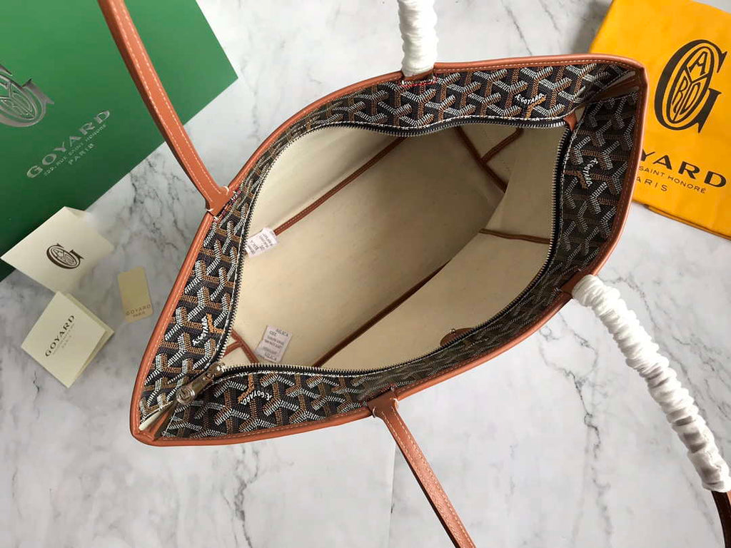 Goyard MMLTY01CL03P Artois MM Bag Brown Black