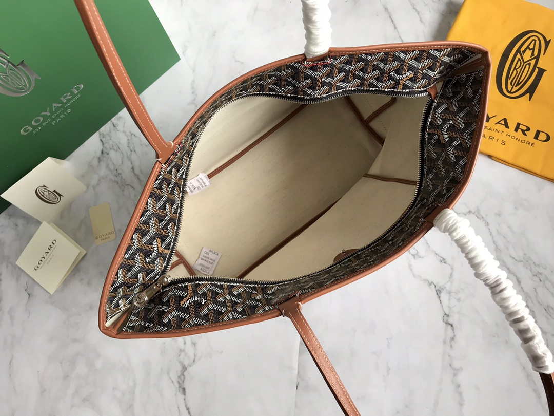 Goyard MMLTY01CL03P Artois MM Bag Brown Black - Default Title - View 7