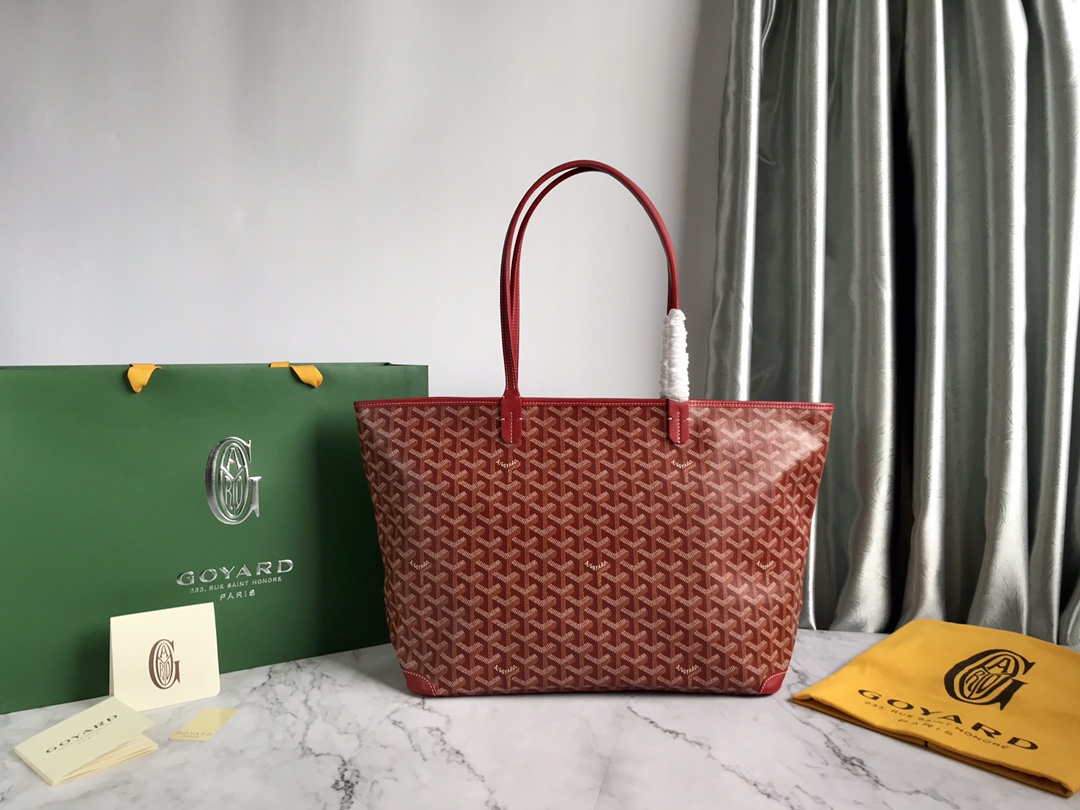 Goyard MMLTY01CL03P Artois MM Bag Red - Default Title - View 1