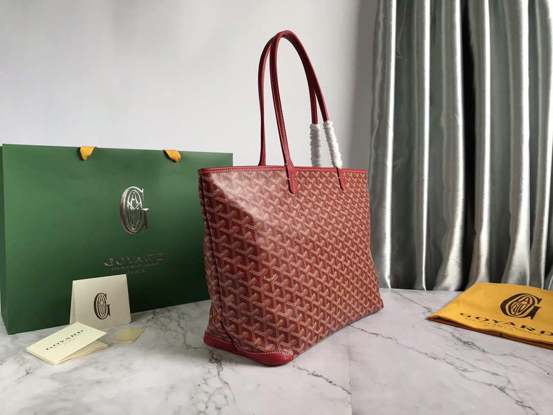 Goyard MMLTY01CL03P Artois MM Bag Red