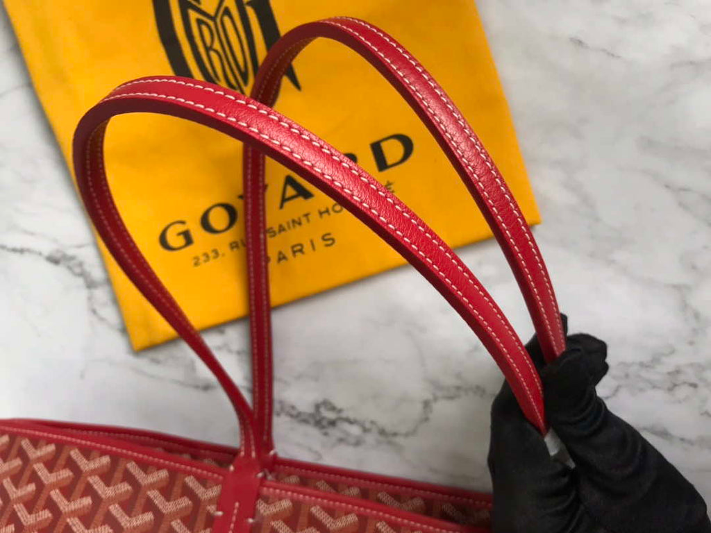 Goyard MMLTY01CL03P Artois MM Bag Red