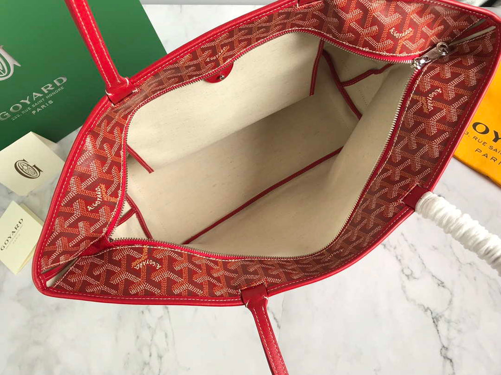 Goyard MMLTY01CL03P Artois MM Bag Red