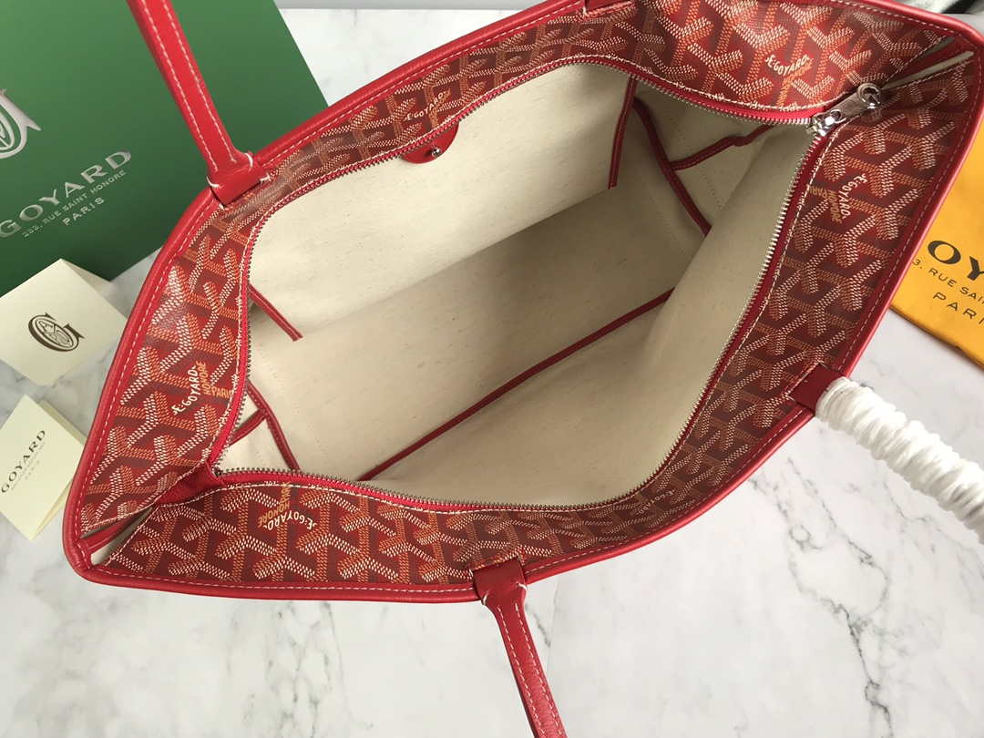 Goyard MMLTY01CL03P Artois MM Bag Red - Default Title - View 8
