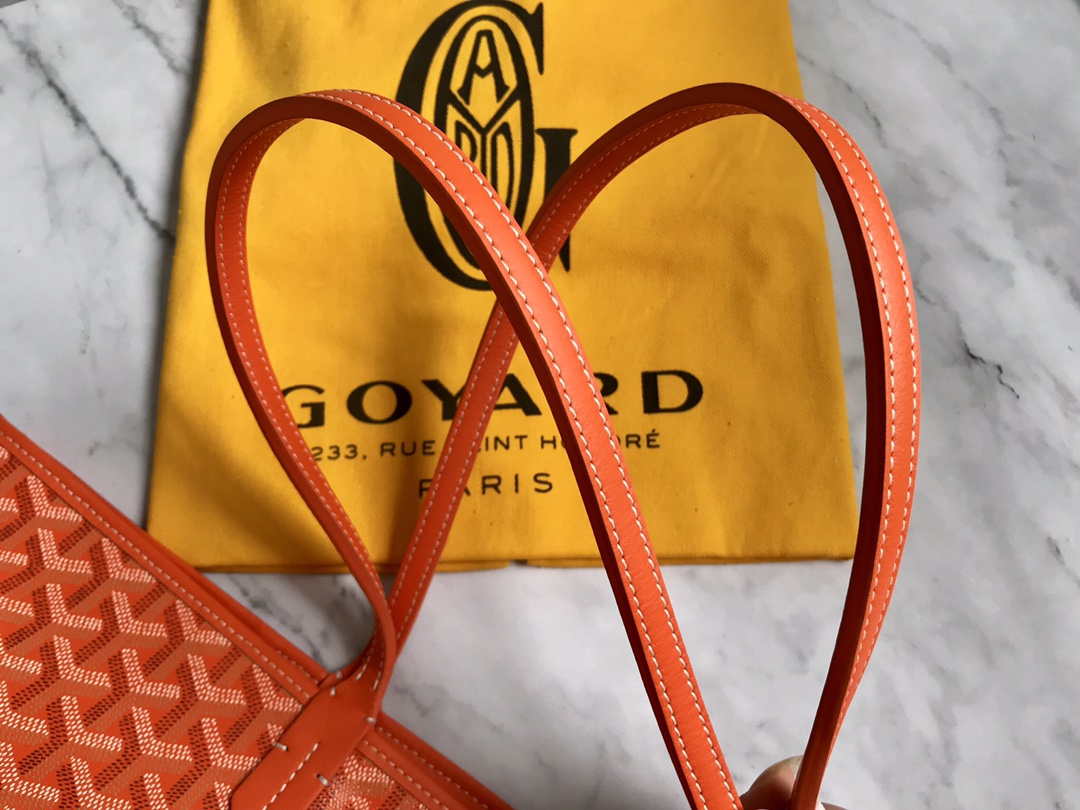 Goyard MMLTY01CL03P Artois MM Bag Orange - Default Title - View 6