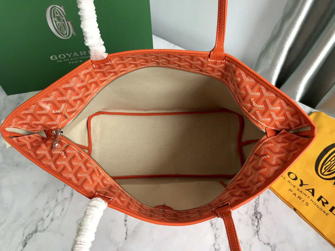 Goyard MMLTY01CL03P Artois MM Bag Orange - Default Title - View 7