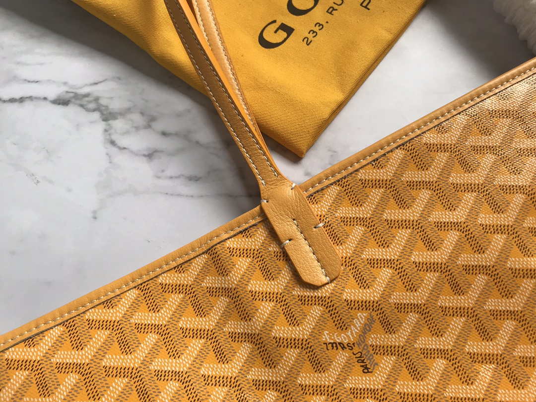 Goyard MMLTY01CL03P Artois MM Bag Yellow - Default Title - View 7