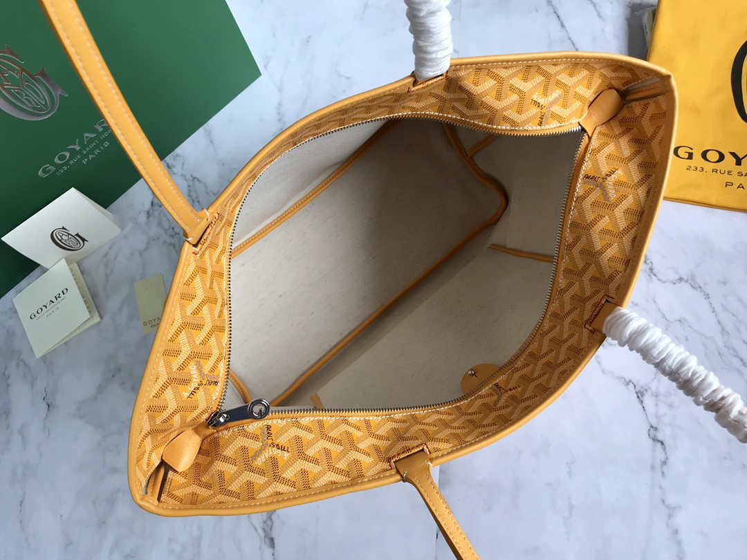 Goyard MMLTY01CL03P Artois MM Bag Yellow - Default Title - View 8
