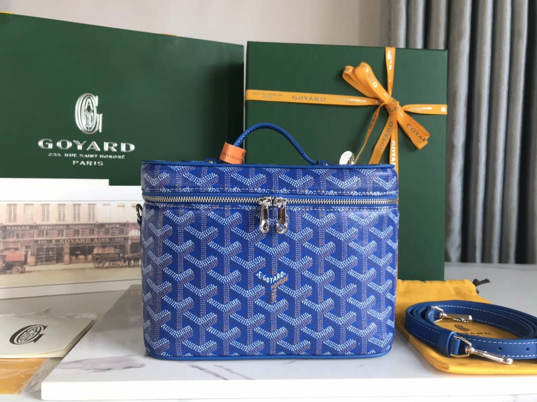 Goyard MUSEVAPMLTY01CL03P Muse Vanity Case PM Bag Blue - Default Title - View 1
