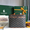 Goyard MUSEVAPMLTY01CL03P Muse Vanity Case PM Bag Brown & Black - Default Title - View 1