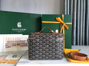Goyard MUSEVAPMLTY01CL03P Muse Vanity Case PM Bag Brown & Black - Default Title - View 3