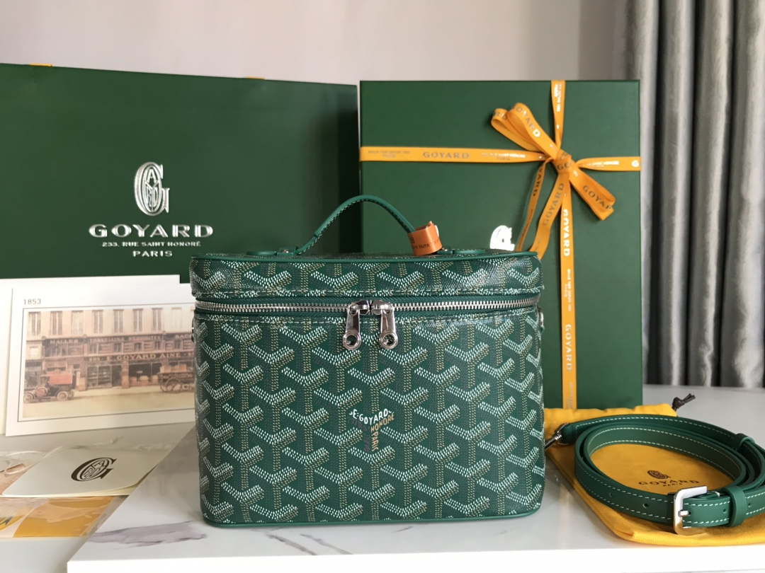 Goyard MUSEVAPMLTY01CL03P Muse Vanity Case PM Bag Green - Default Title - View 1