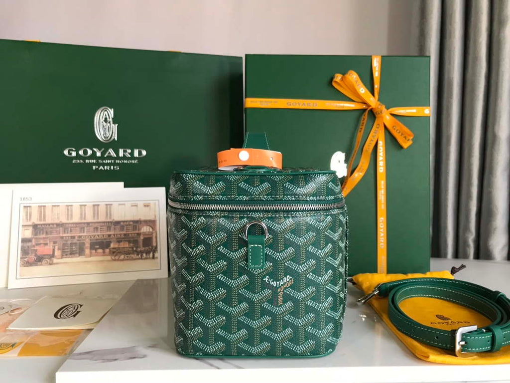 Goyard MUSEVAPMLTY01CL03P Muse Vanity Case PM Bag Green
