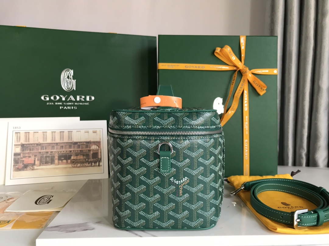 Goyard MUSEVAPMLTY01CL03P Muse Vanity Case PM Bag Green