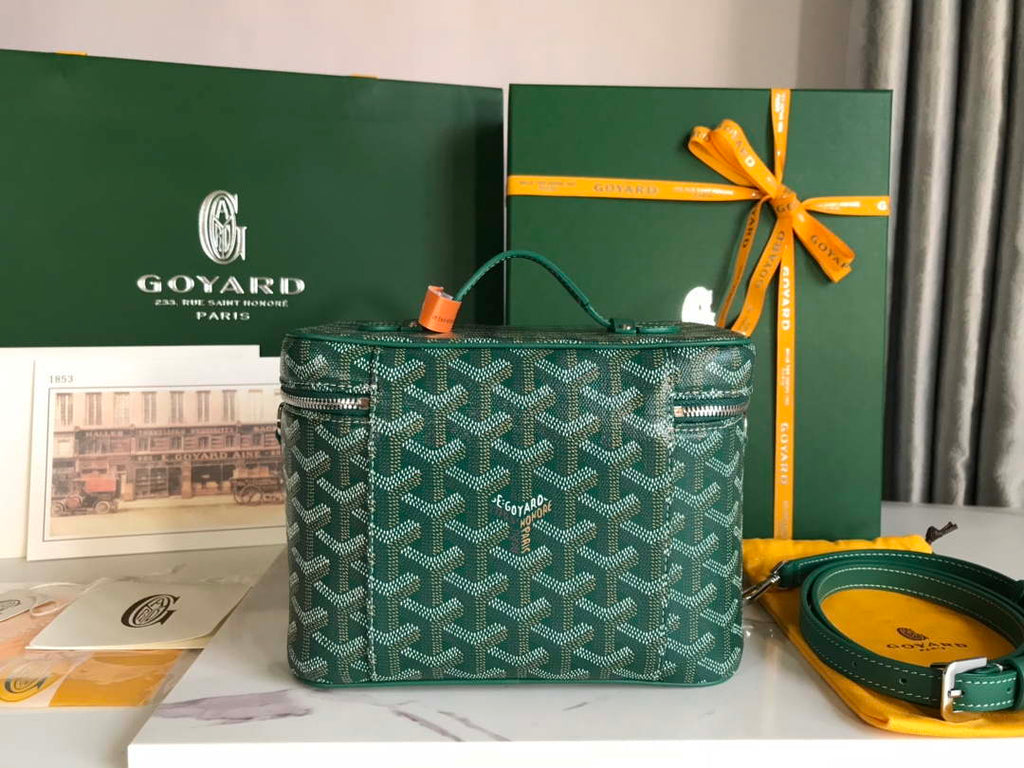 Goyard MUSEVAPMLTY01CL03P Muse Vanity Case PM Bag Green