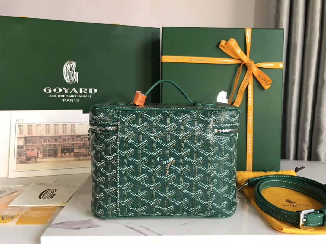 Goyard MUSEVAPMLTY01CL03P Muse Vanity Case PM Bag Green