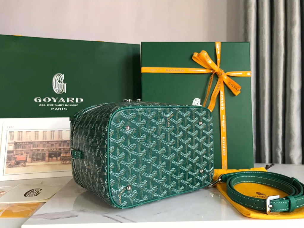 Goyard MUSEVAPMLTY01CL03P Muse Vanity Case PM Bag Green