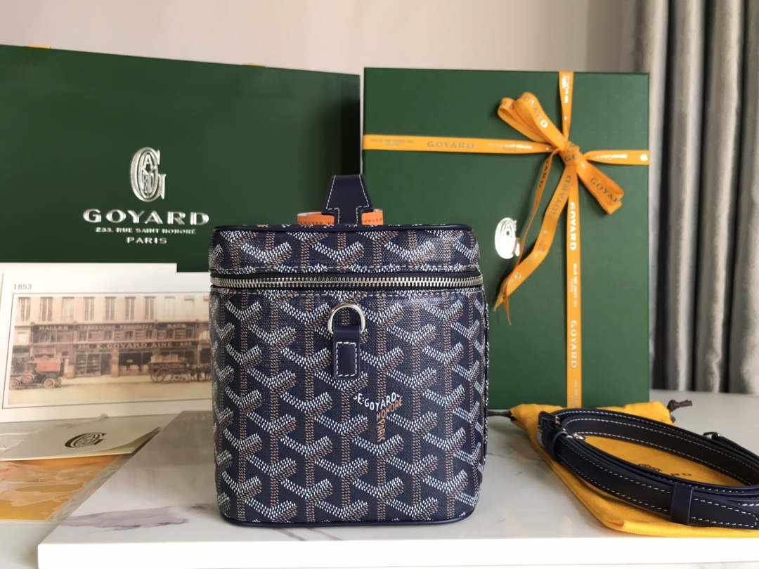 Goyard MUSEVAPMLTY01CL03P Muse Vanity Case PM Bag Black