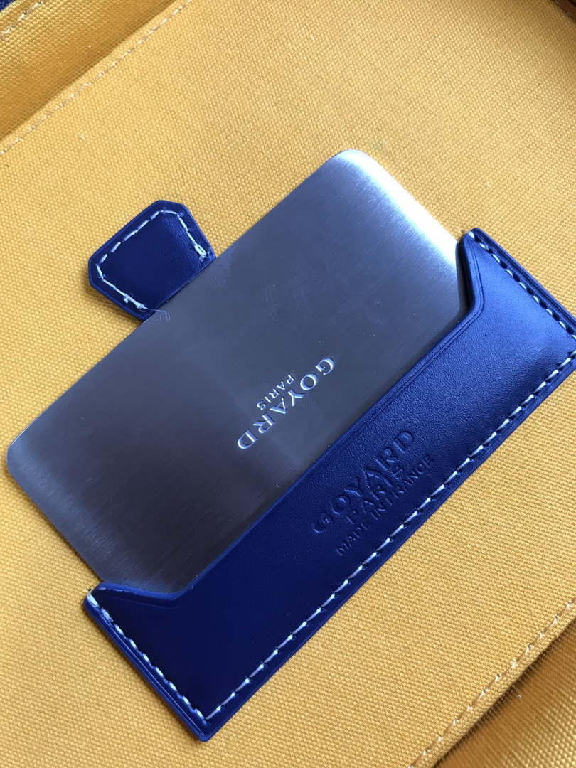 Goyard MUSEVAPMLTY01CL03P Muse Vanity Case PM Bag Navy Blue - Default Title - View 7