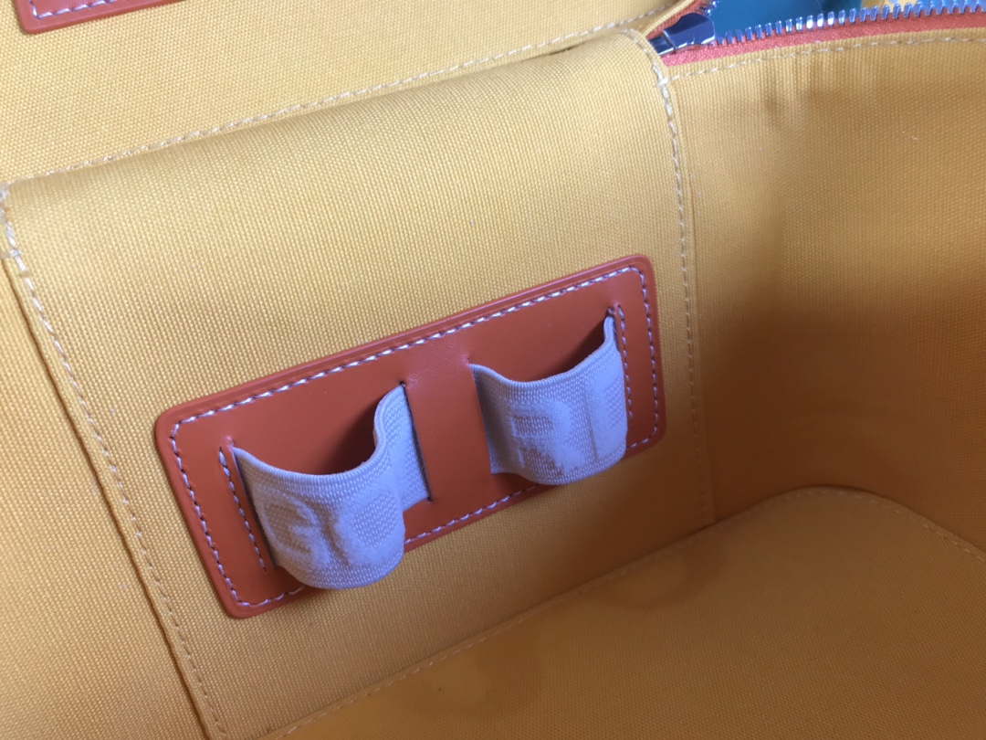 Goyard MUSEVAPMLTY01CL03P Muse Vanity Case PM Bag Orange Red