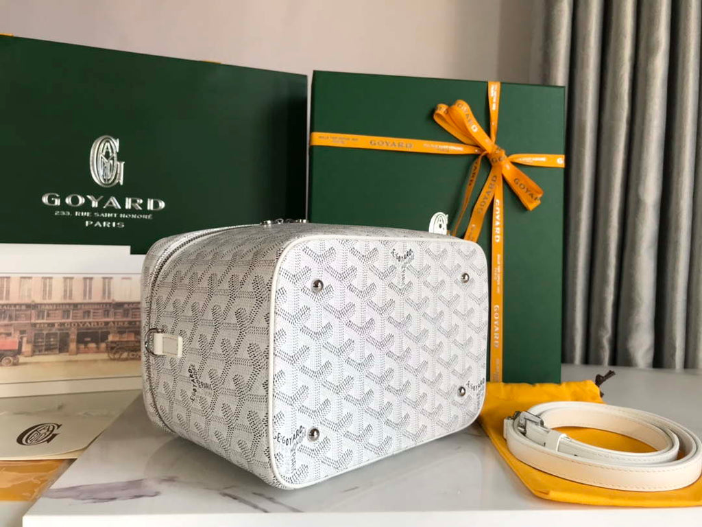 Goyard MUSEVAPMLTY01CL03P Muse Vanity Case PM Bag White