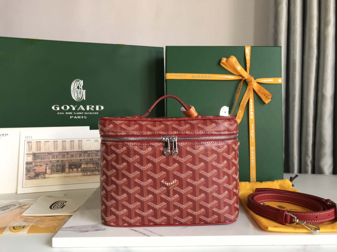 Goyard MUSEVAPMLTY01CL03P Muse Vanity Case PM Bag Red - Default Title - View 1