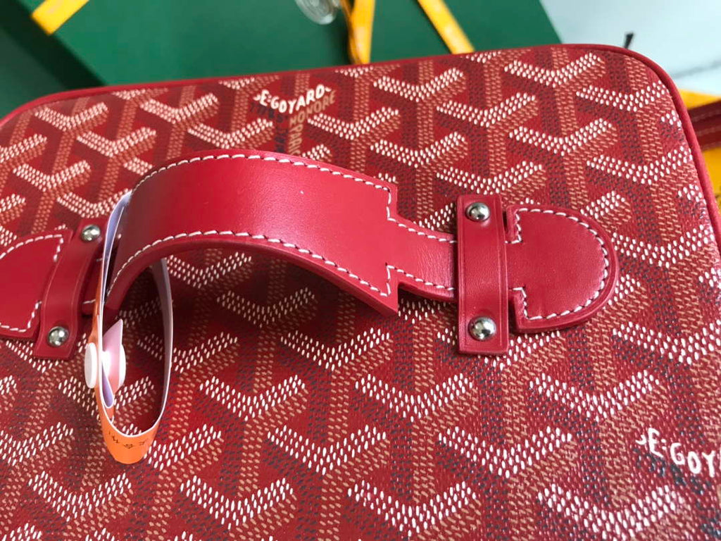 Goyard MUSEVAPMLTY01CL03P Muse Vanity Case PM Bag Red