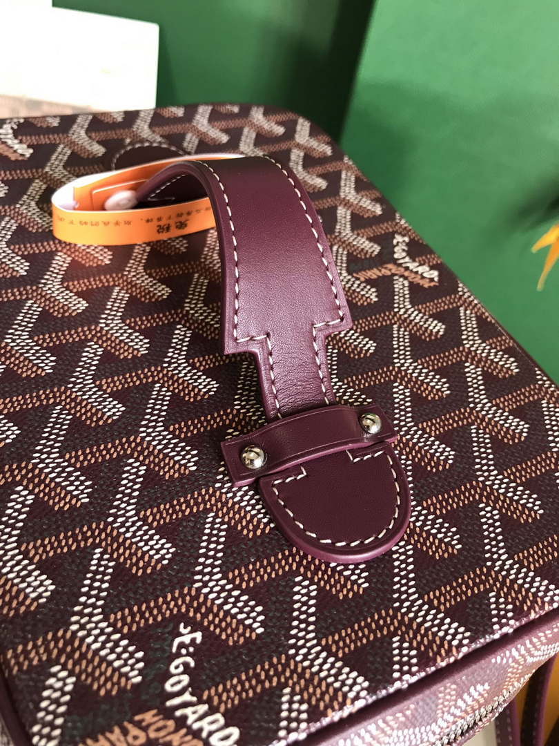 Goyard MUSEVAPMLTY01CL03P Muse Vanity Case PM Bag Wine Red - Default Title - View 6