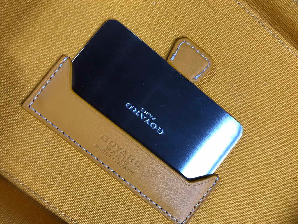 Goyard MUSEVAPMLTY01CL03P Muse Vanity Case PM Bag Yellow