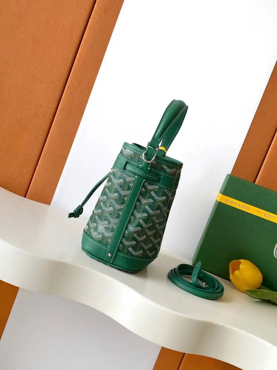 Goyard PEFLOTMINTY01CL03P Petit Flot Mini bucket bag Gy9023